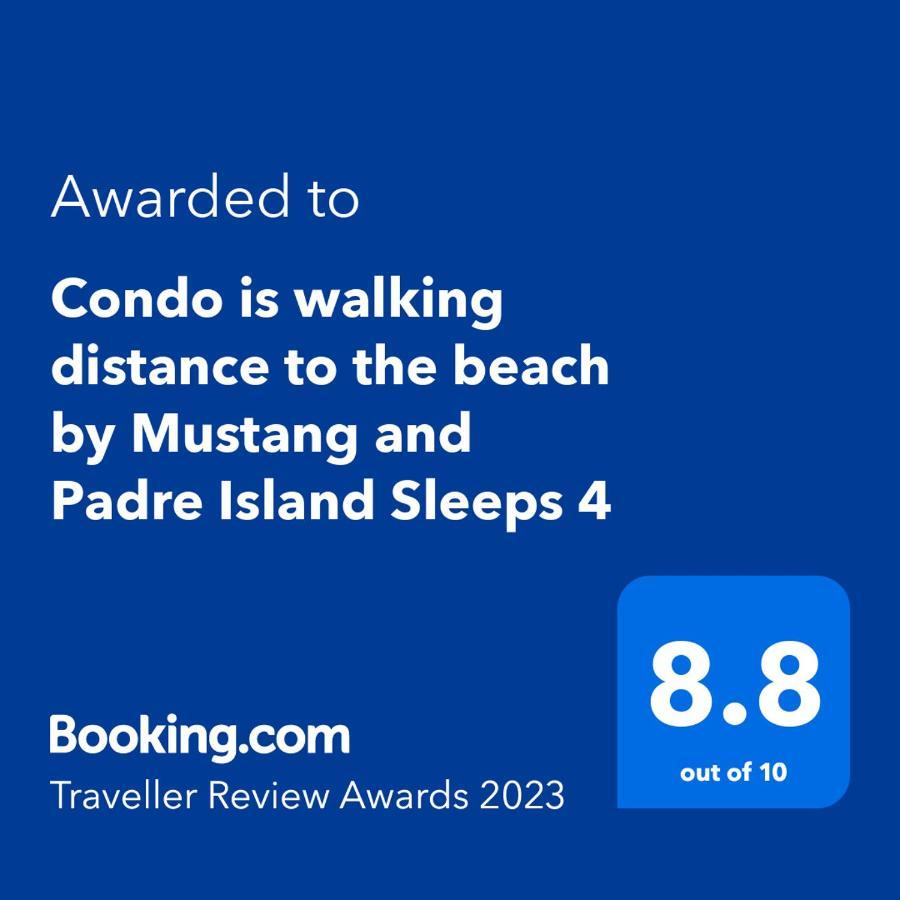 Affordable Family Condo -Walking Distance To Beach By Mustang Island, Sleeps Four, 2025 Traveler Award Corpus Christi Exteriör bild